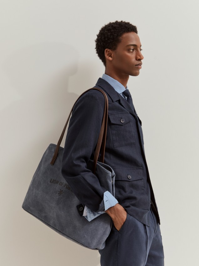 Mala shopper em lona