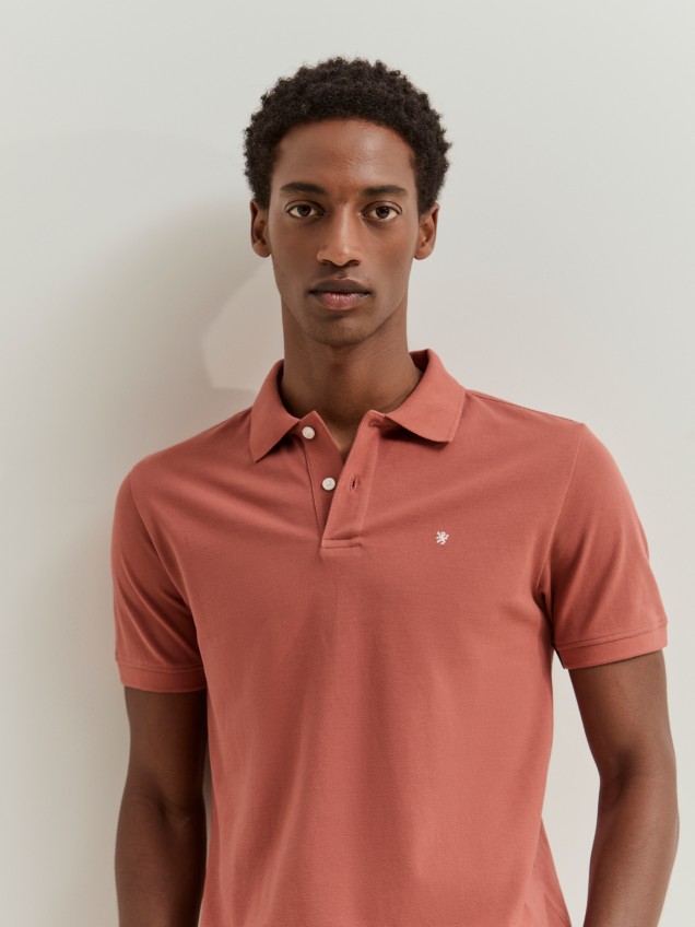 Polo piqué slim fit