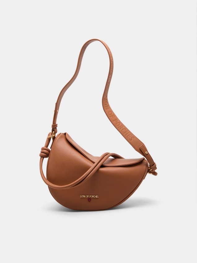 Half-moon shoulder bag