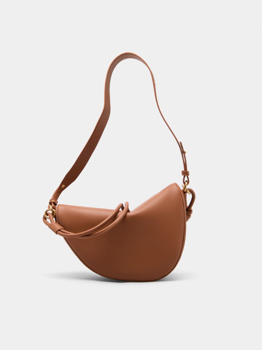 Half-moon shoulder bag