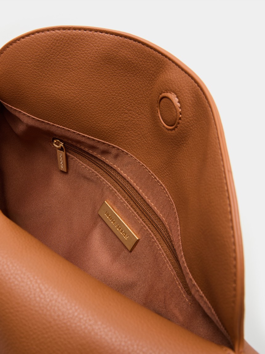 Half-moon shoulder bag