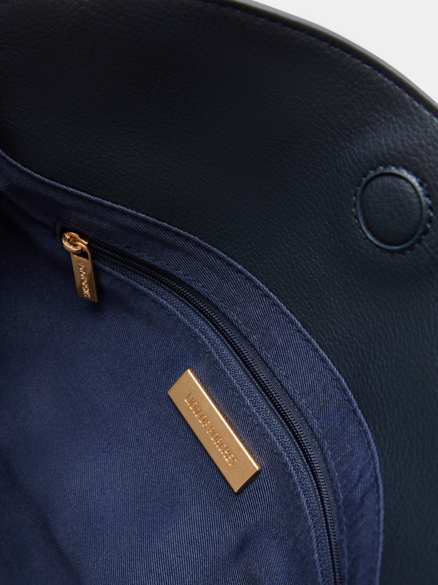 Half-moon shoulder bag