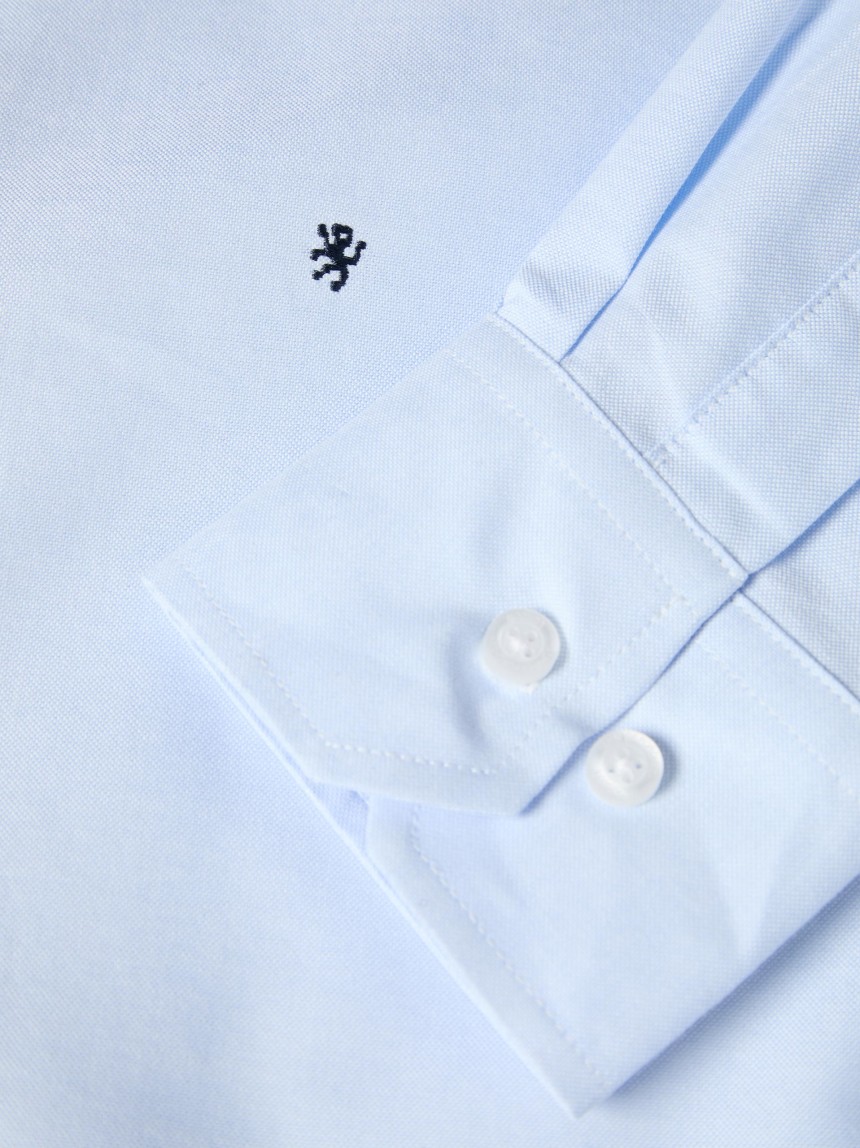 Camisa de algod�n slim fit
