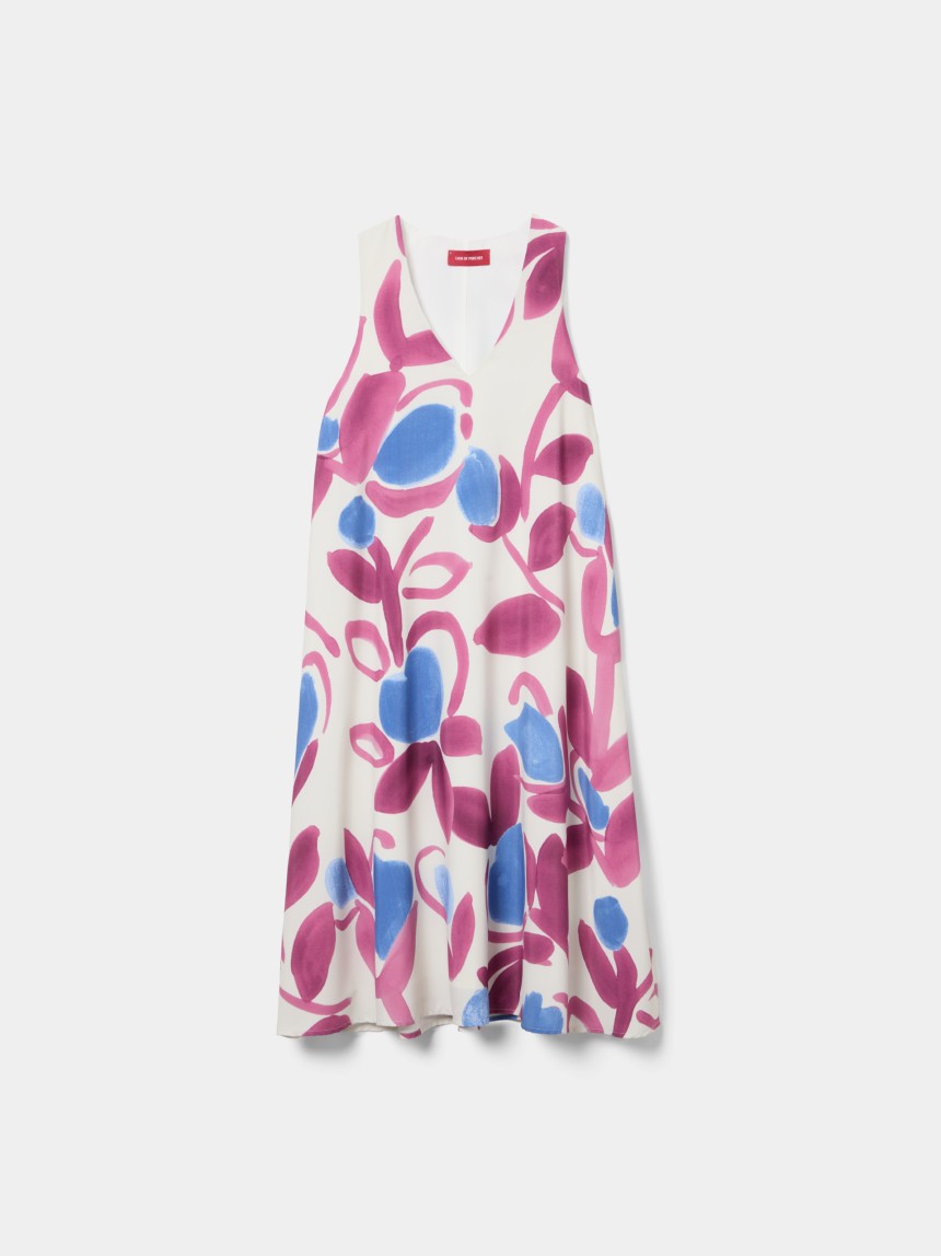Dress with print