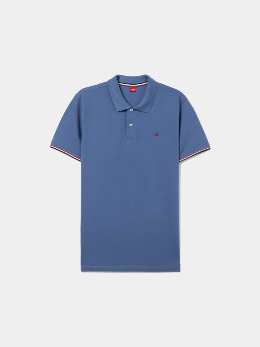 Polo de manga curta