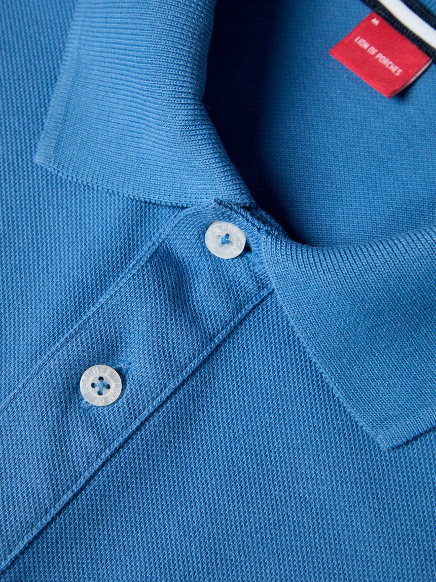 Polo de manga curta