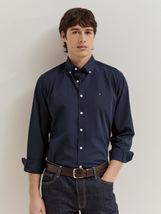Camisa em algodão