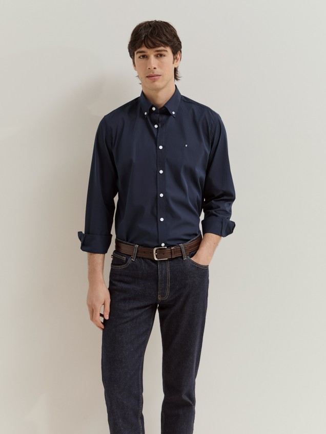 Camisa em algodão