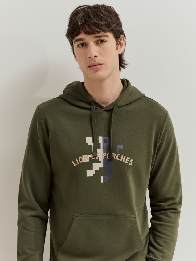 Sweatshirt com capuz