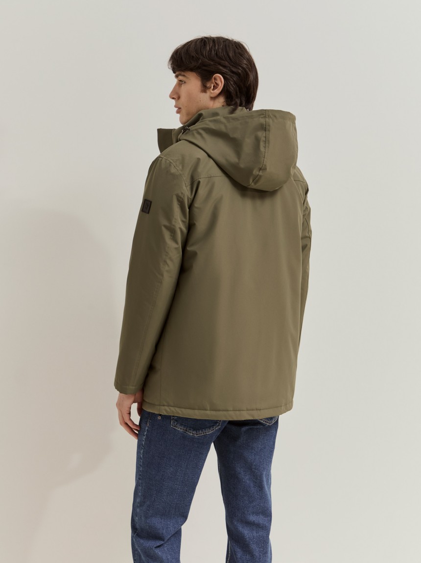 Parka acolchoada