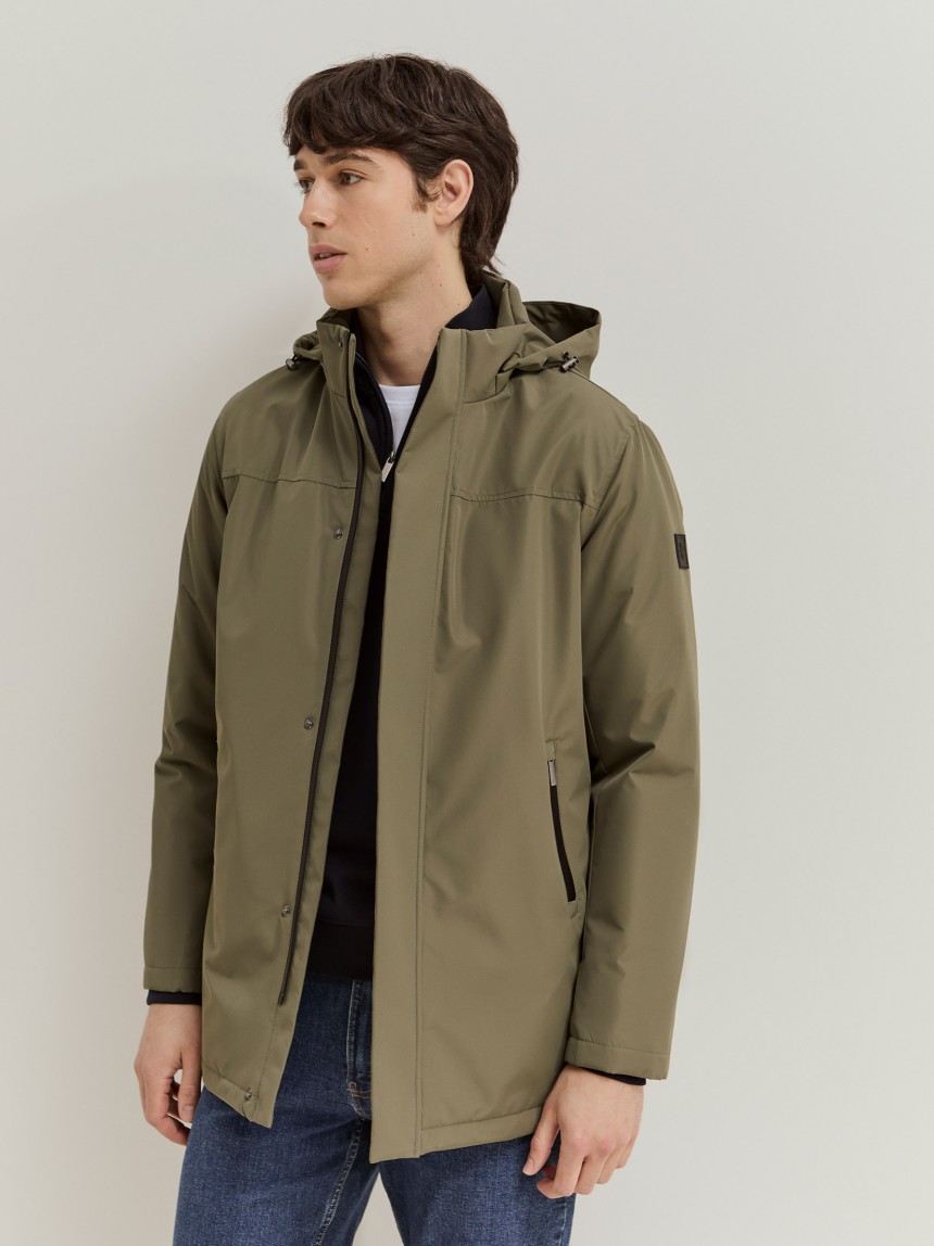 Parka acolchoada