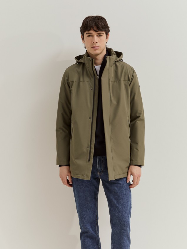 Parka acolchoada