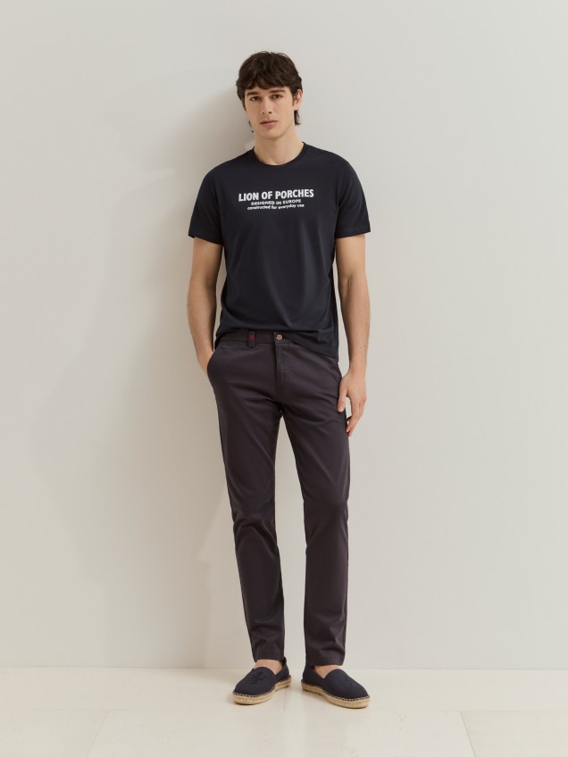 Calças chino slim fit