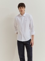 Camisa de algod�n slim fit