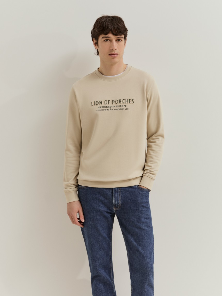 Sweatshirt de algod�o