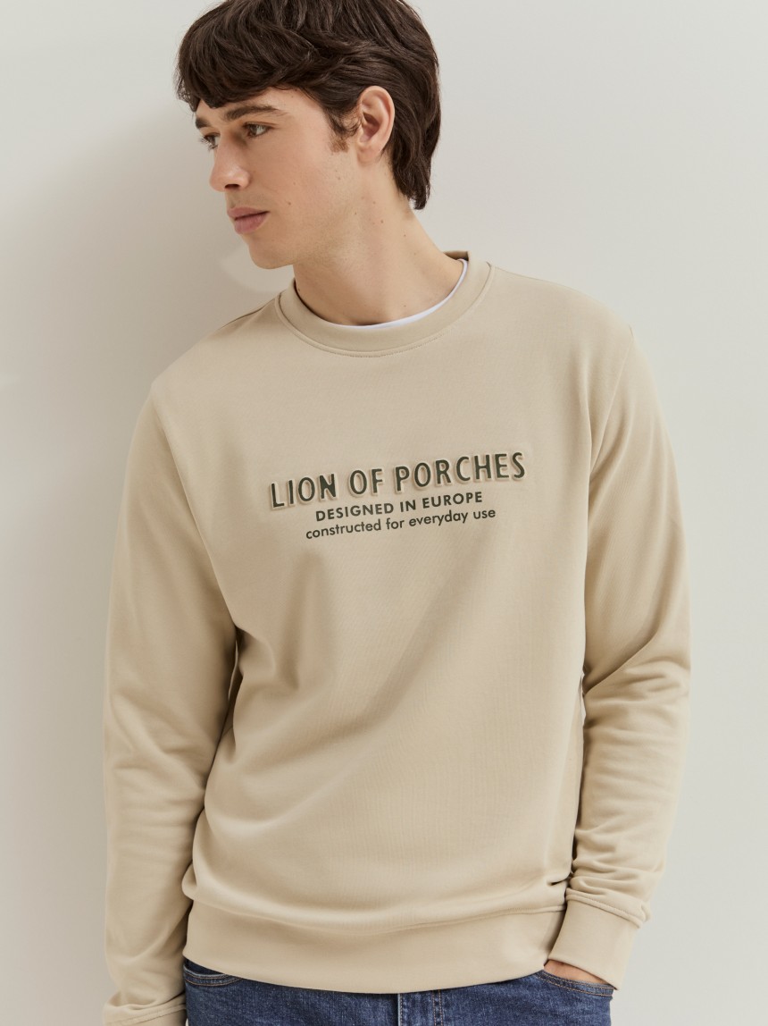 Sweatshirt de algod�o