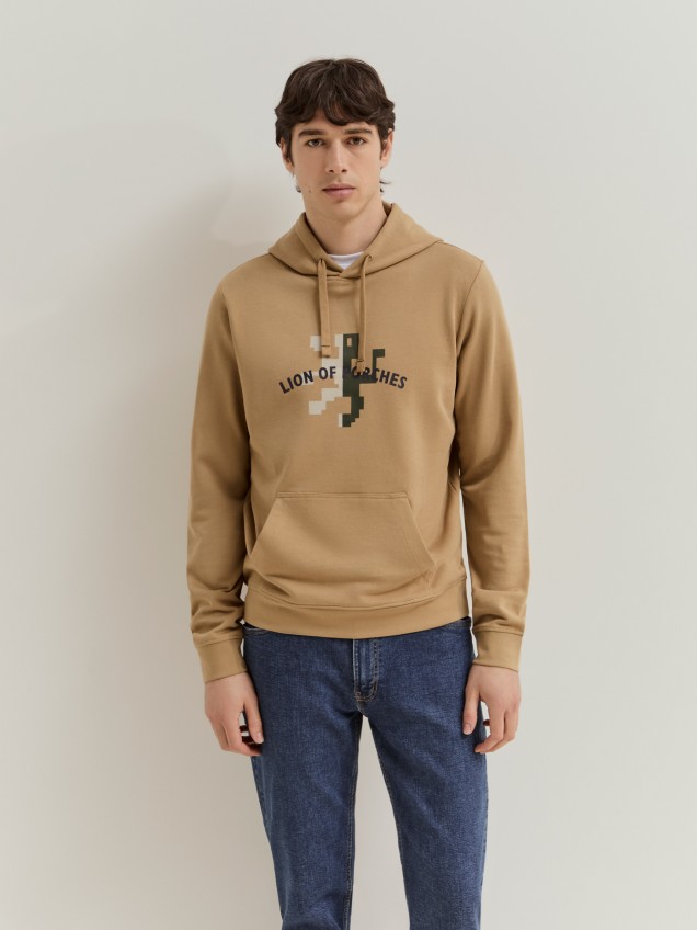 Sweatshirt com capuz