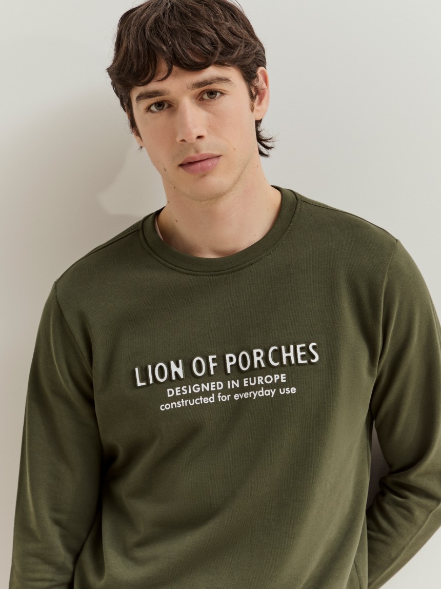 Sweatshirt de algod�o
