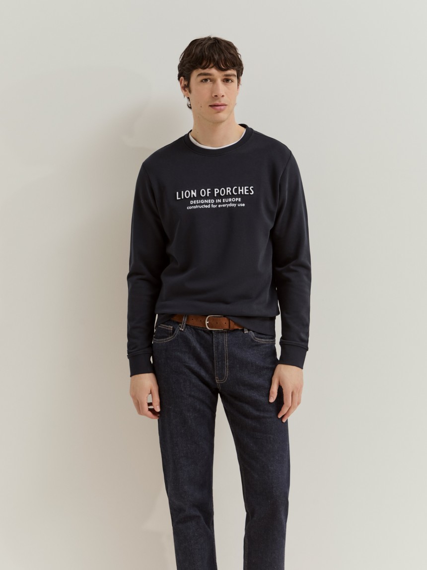 Sweatshirt de algod�o