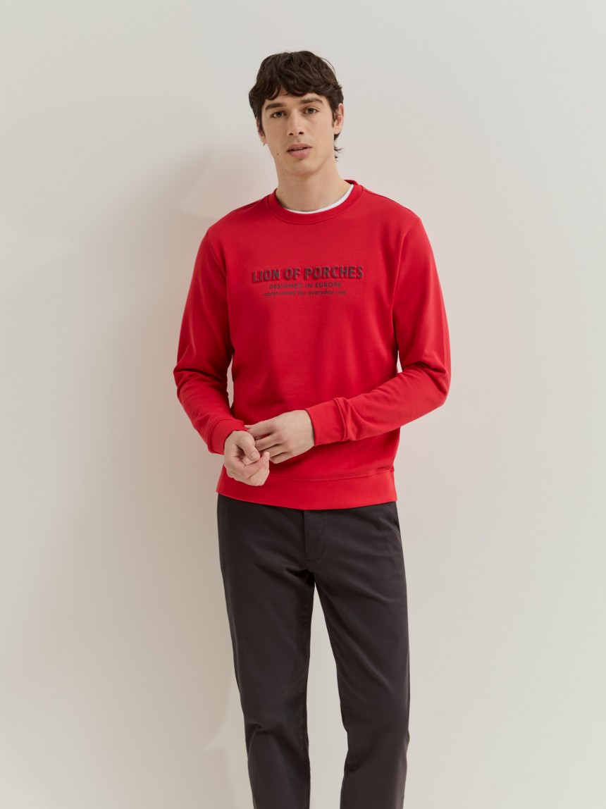 Sweatshirt de algod�o