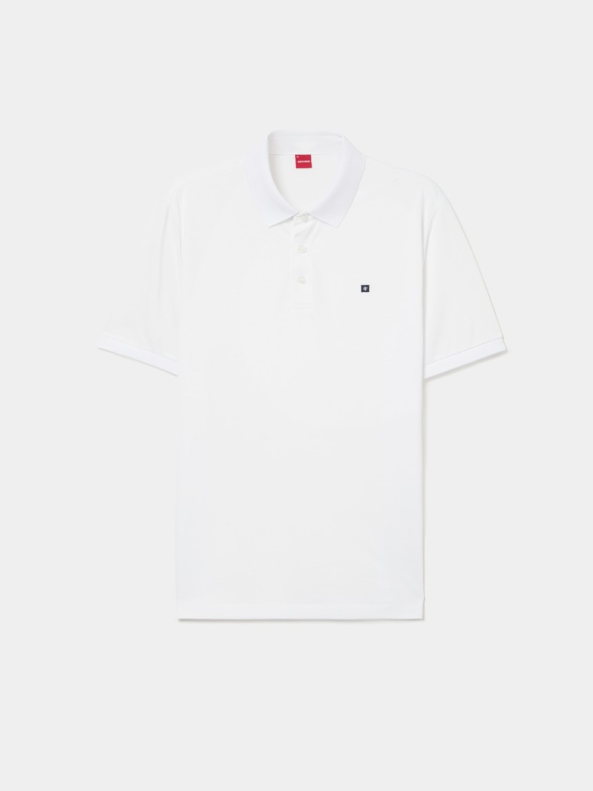 Polo de manga curta