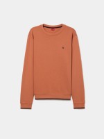 Sweater de algod�o com riscas