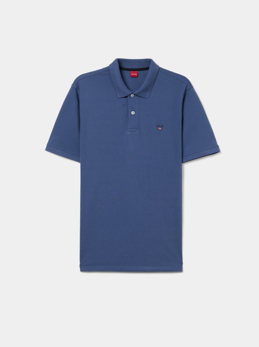 Polo de piqu� de algod�n regular fit