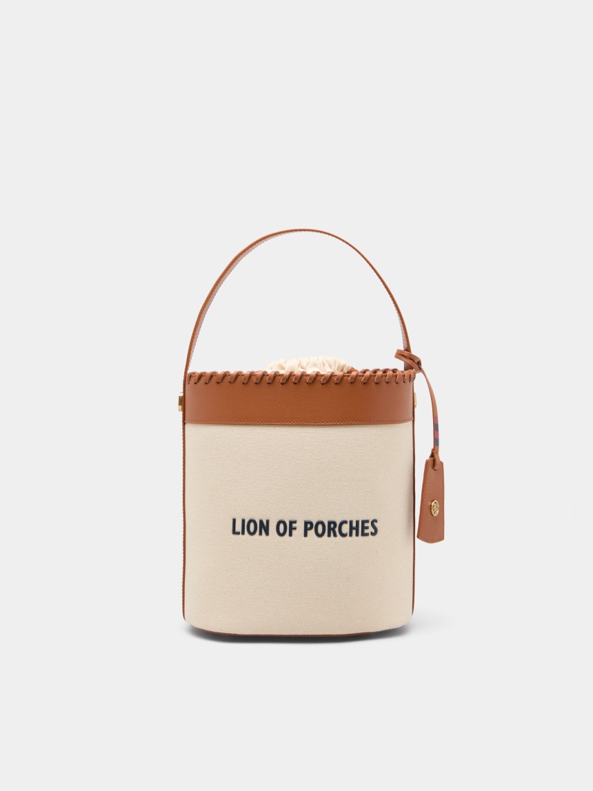 Mala bucket em canvas