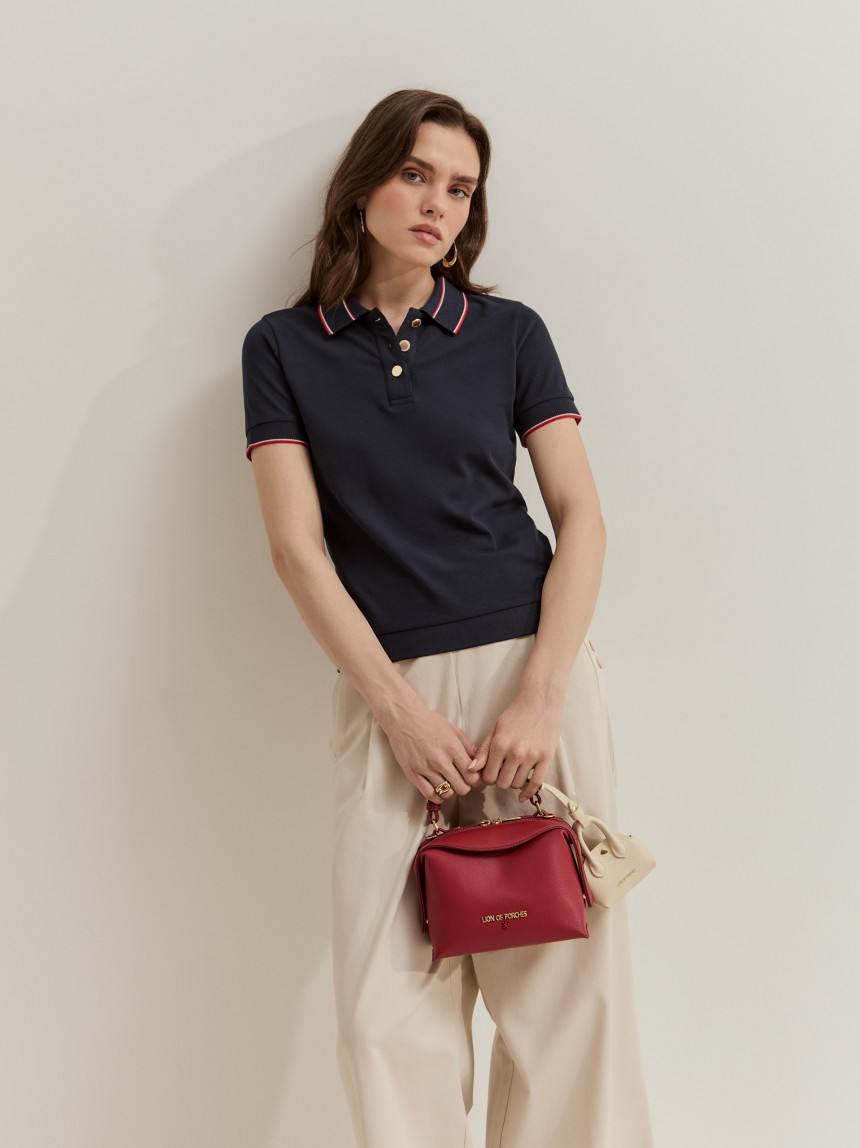 Polo de manga corta
