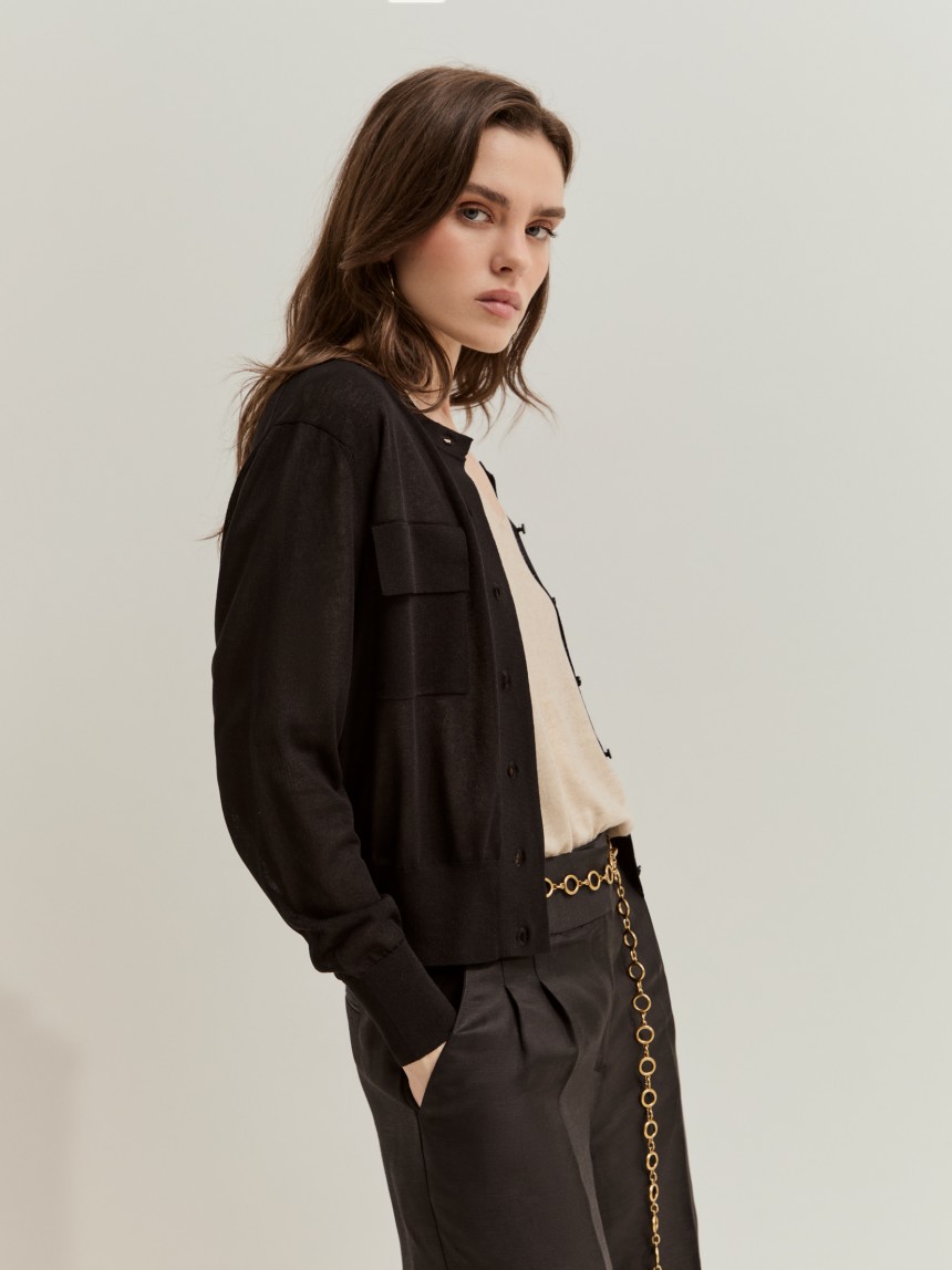 Knitted cardigan