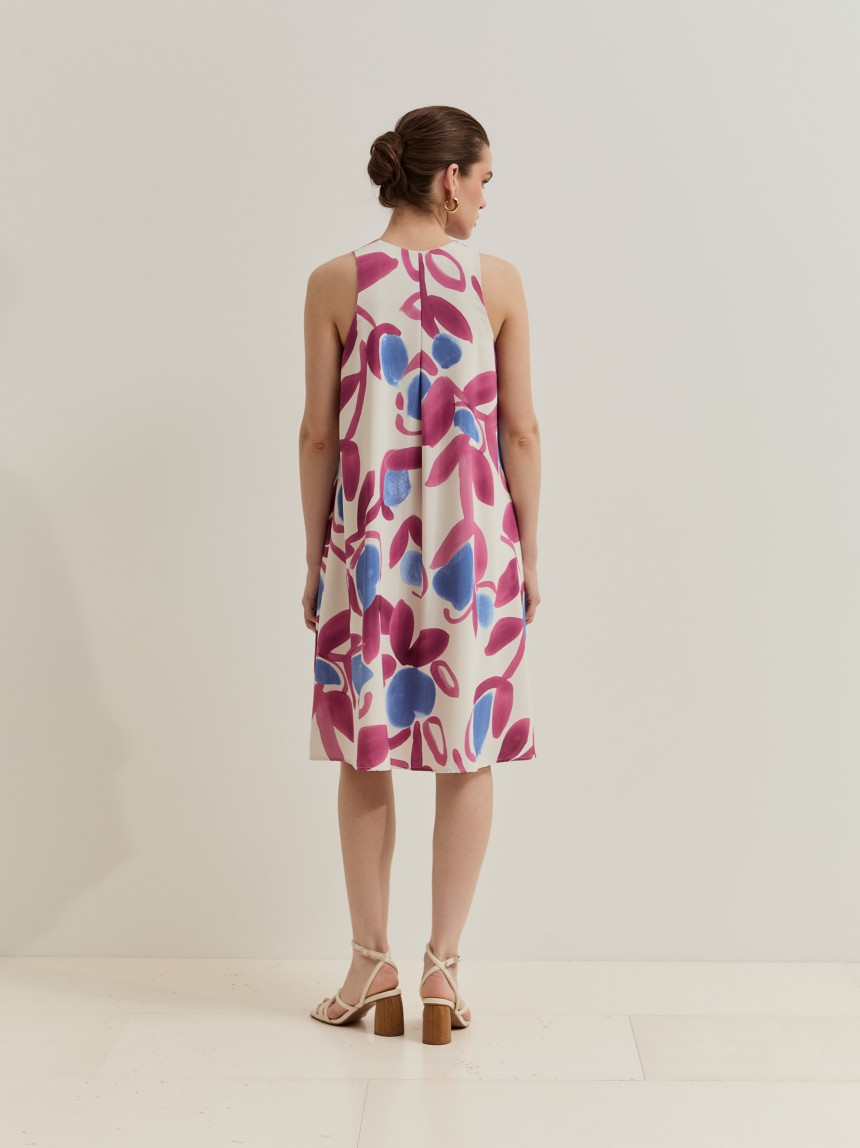 Dress with print