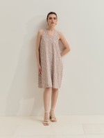 Vestido com padr�o
