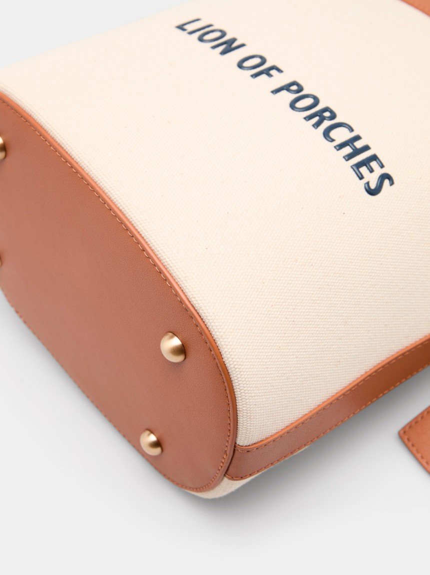 Mala bucket em canvas