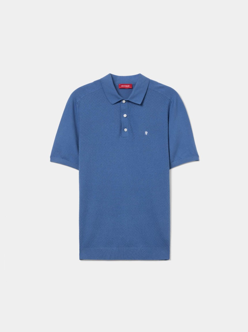 Polo em malha de algod�o