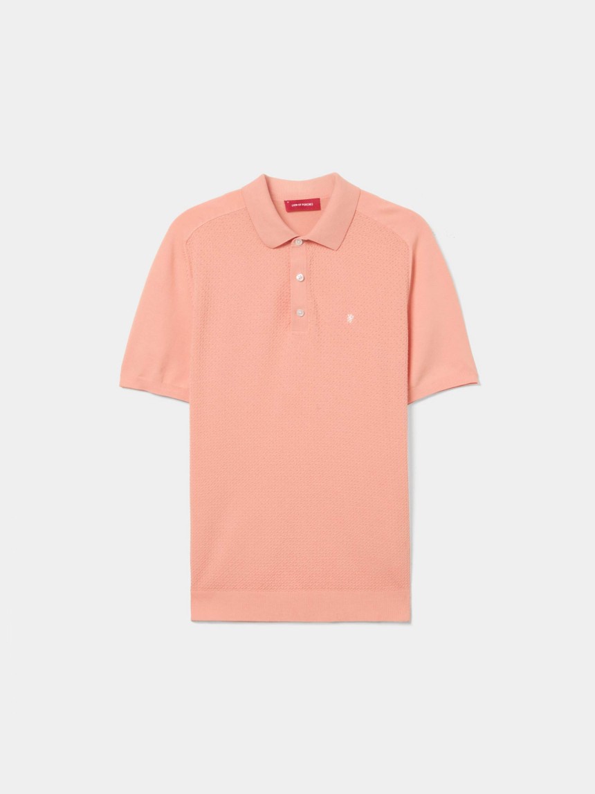 Polo em malha de algod�o