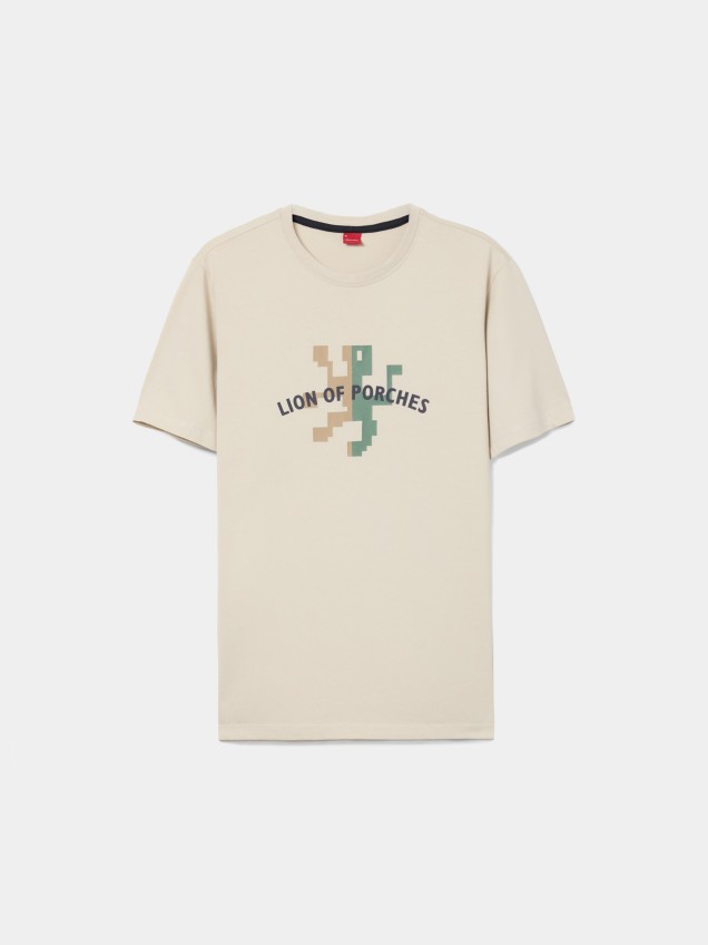 Printed cotton T-shirt