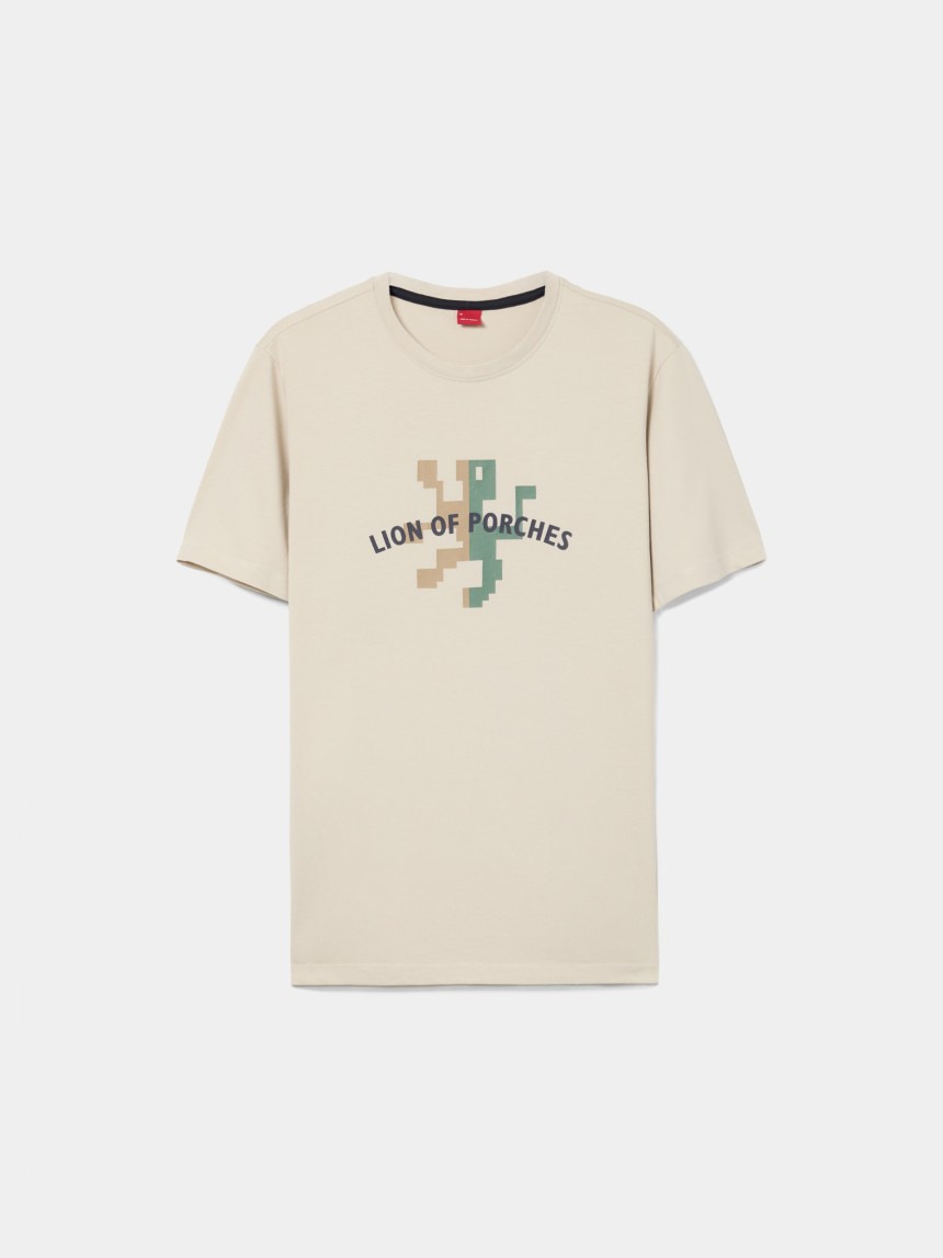 T-shirt estampada de algod�o