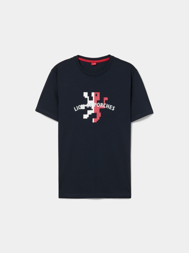 Printed cotton T-shirt