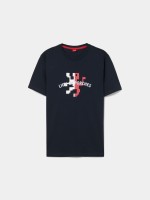 T-shirt estampada de algod�o