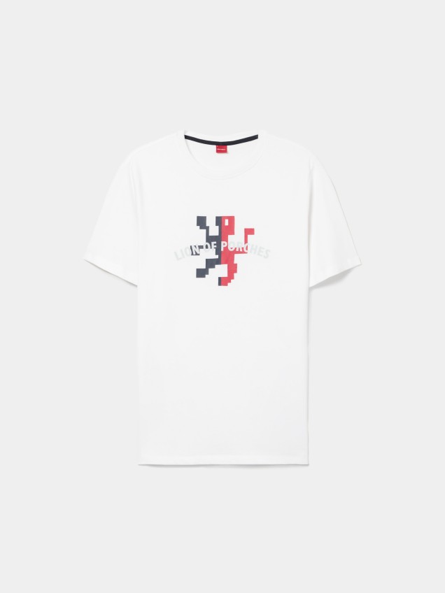 Printed cotton T-shirt