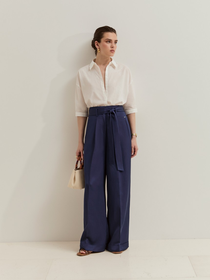 Linen trousers