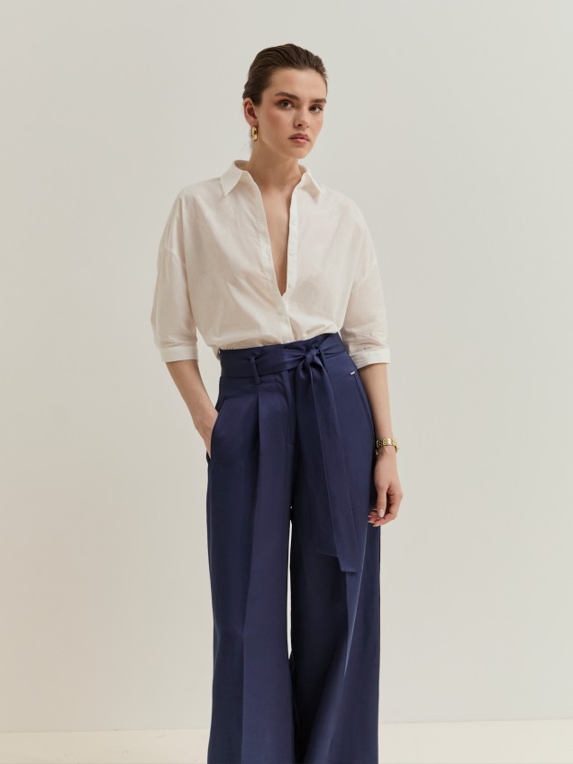 Linen trousers