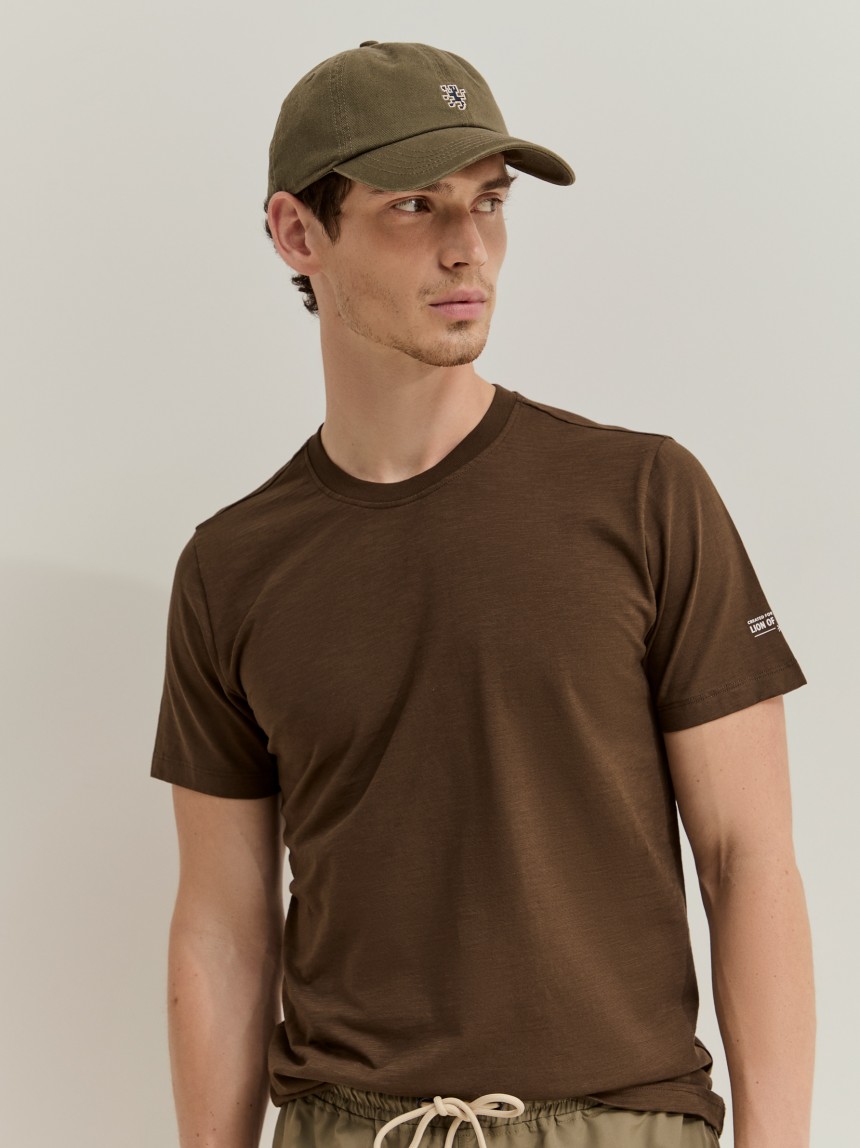 T-shirt em algod�o