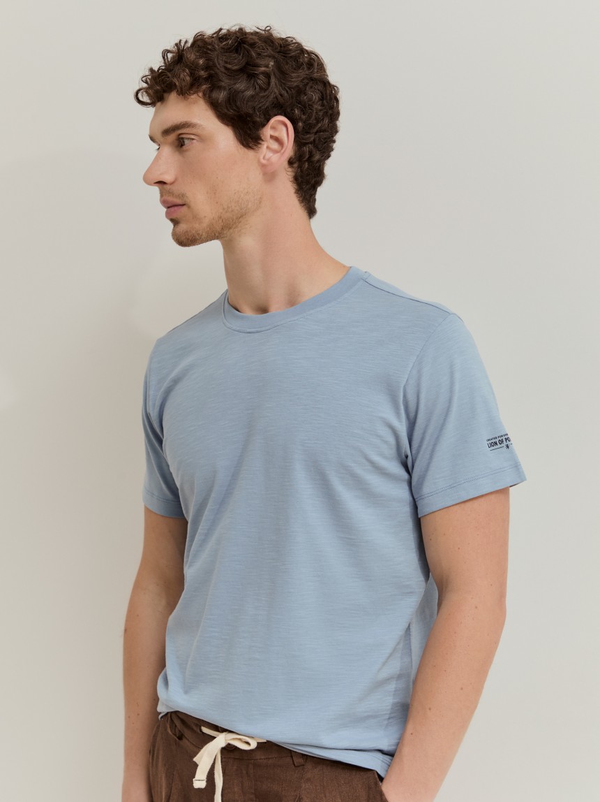 T-shirt em algod�o
