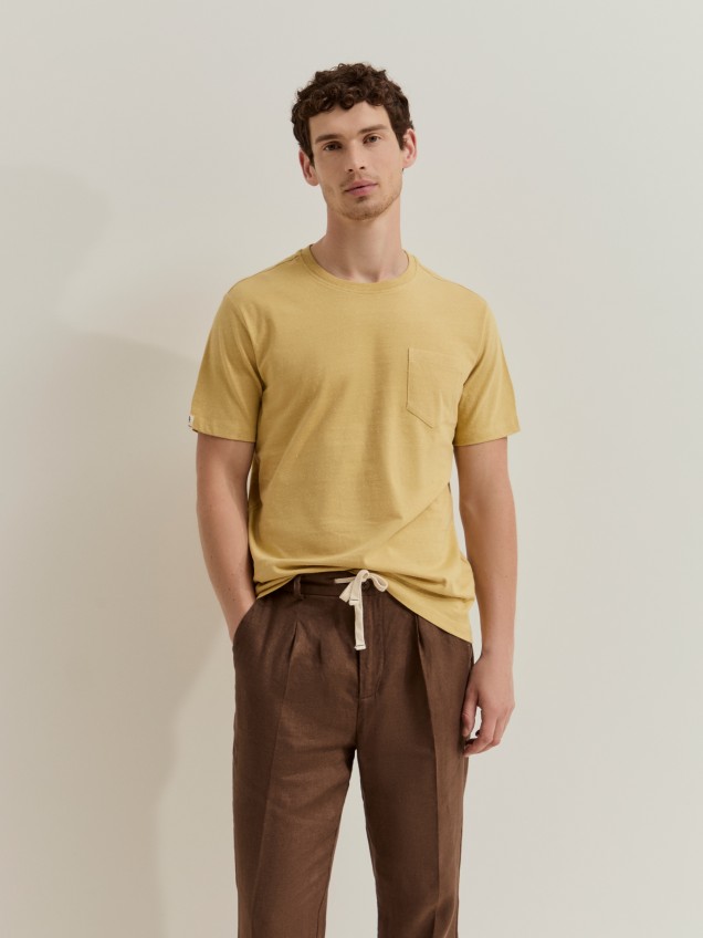 T-shirt em algod�o