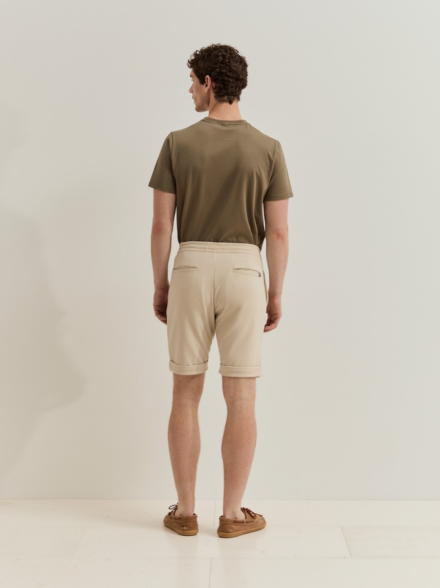 Piqu� knit shorts