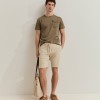 Piqu� knit shorts