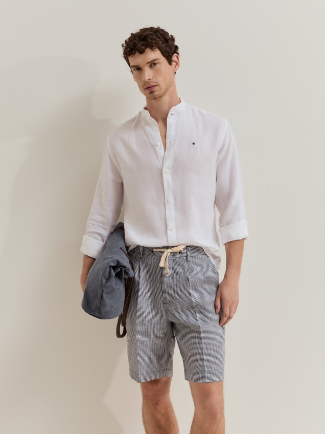 Camisa cl�ssica em linho