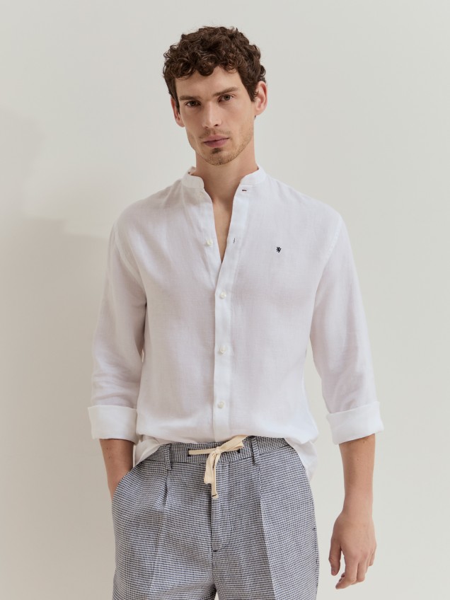Camisa cl�ssica em linho
