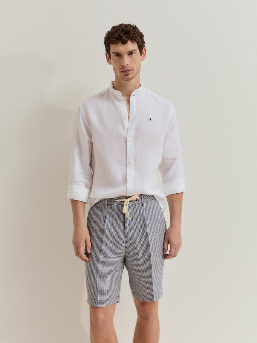 Camisa cl�ssica em linho